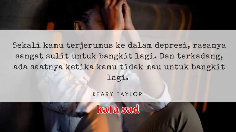 kata sad