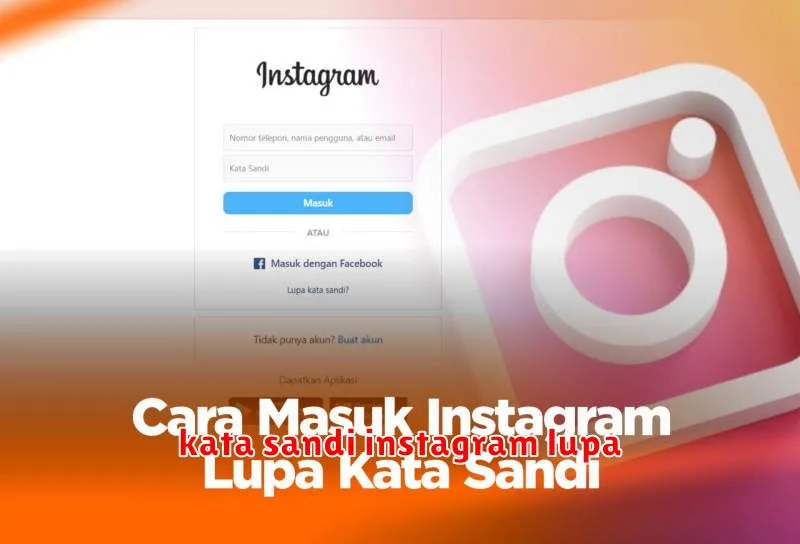 kata sandi instagram lupa