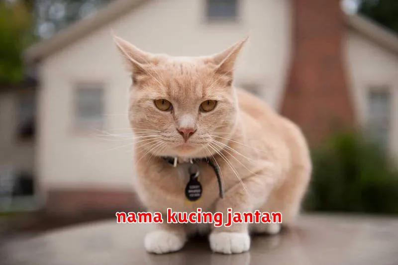 nama kucing jantan