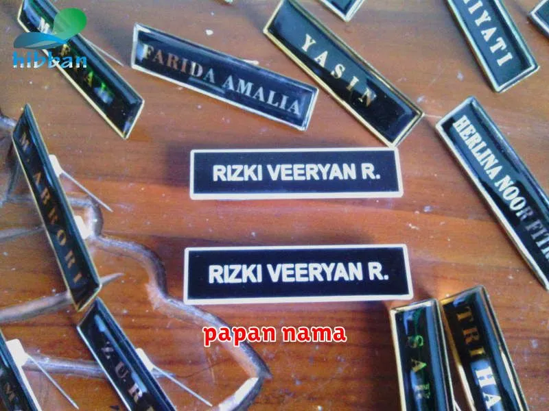 papan nama