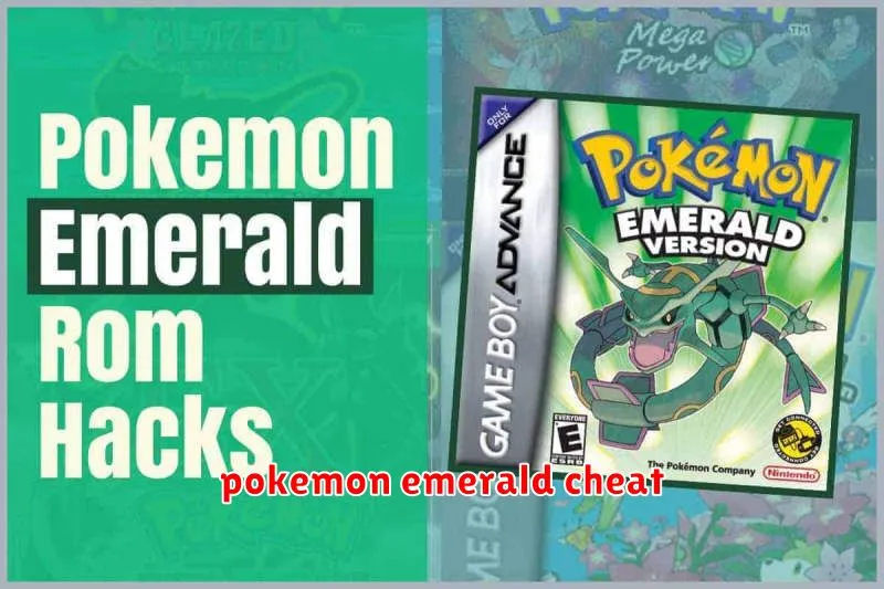 pokemon emerald cheat