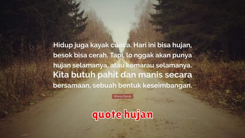 quote hujan