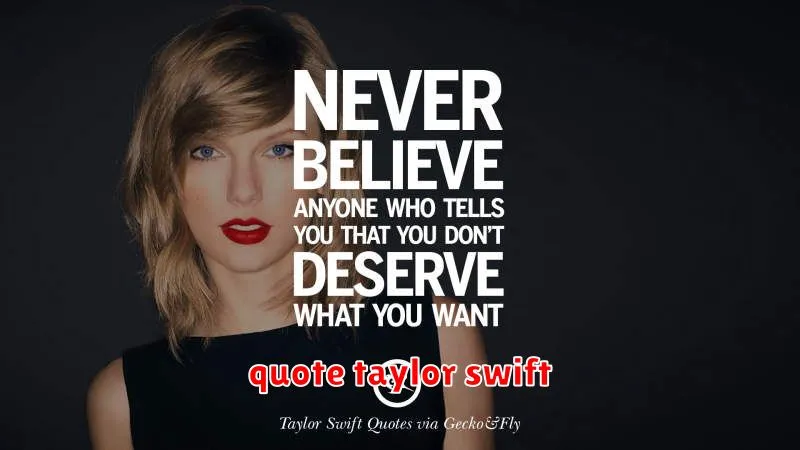 quote taylor swift