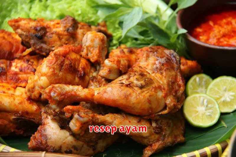 resep ayam