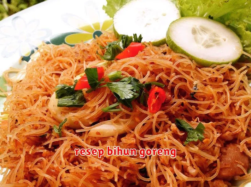 resep bihun goreng