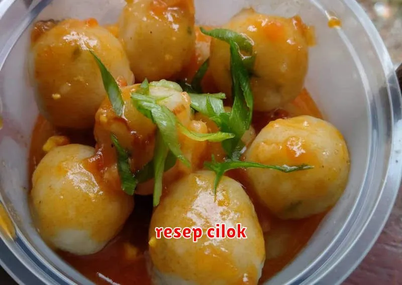 resep cilok