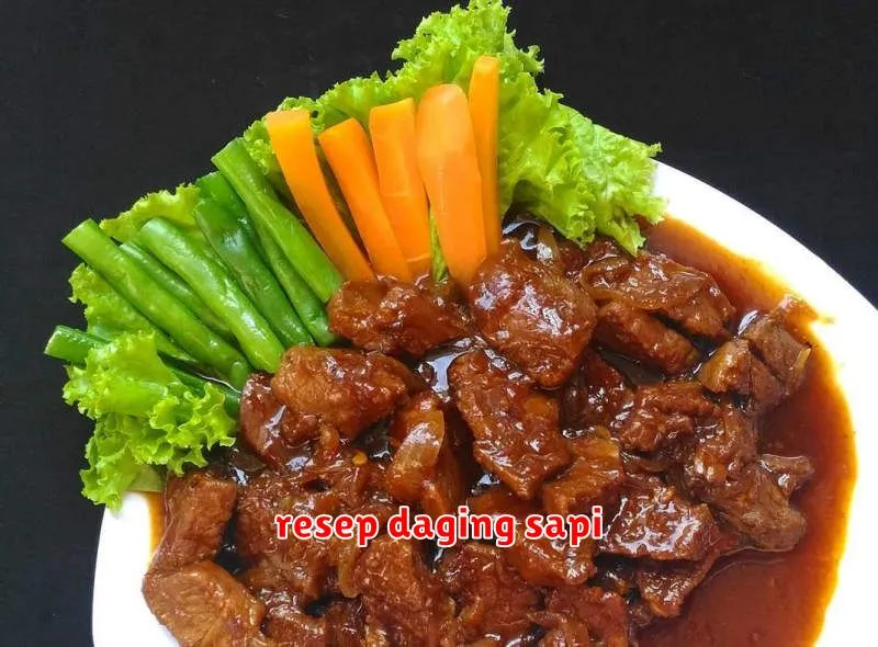 resep daging sapi