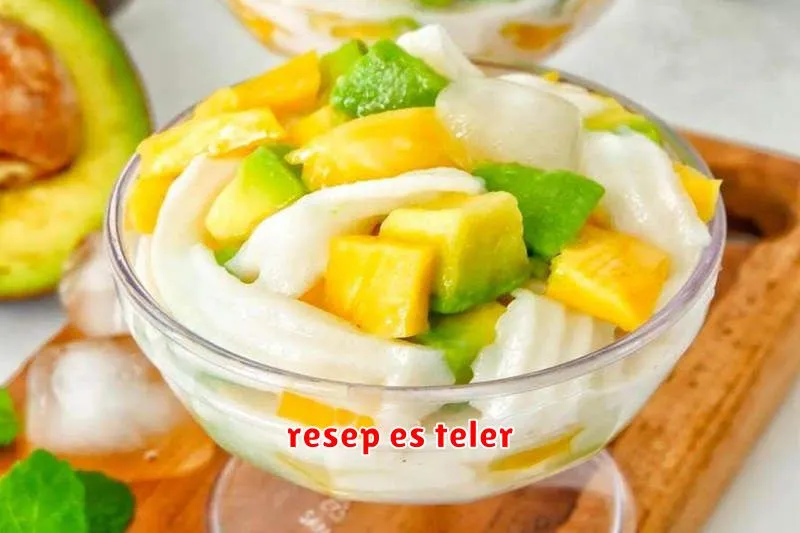 resep es teler