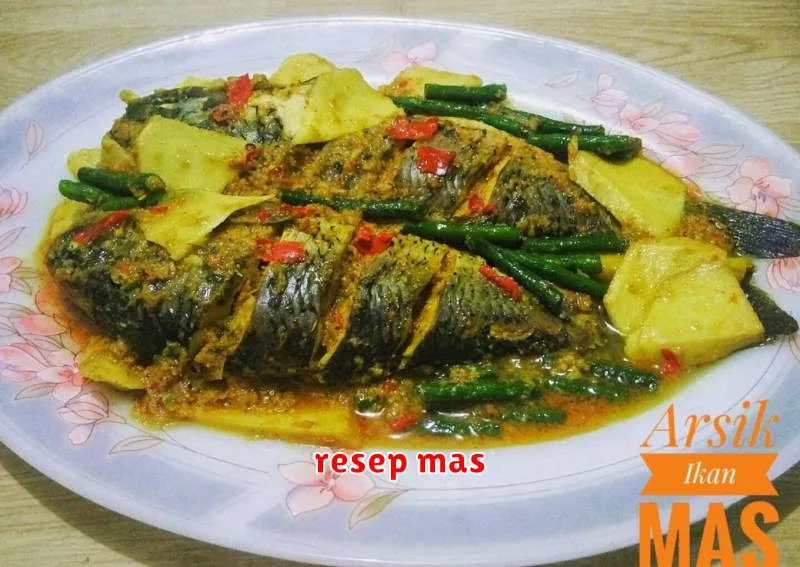 resep mas