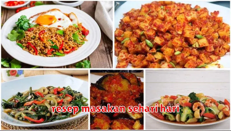 resep masakan sehari hari