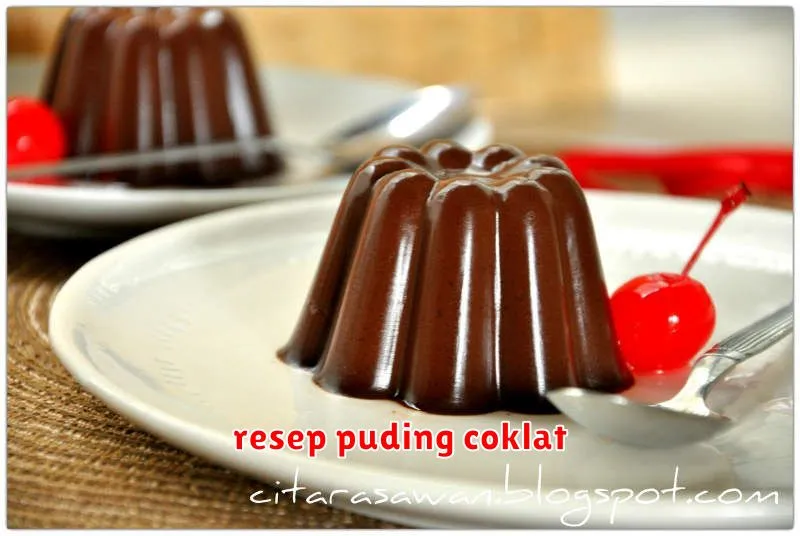 resep puding coklat