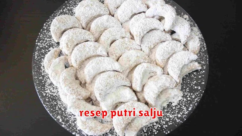 resep putri salju