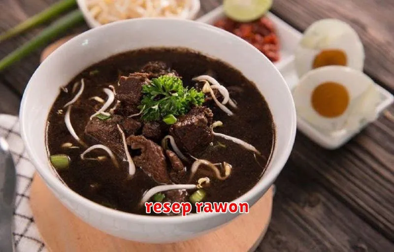 resep rawon