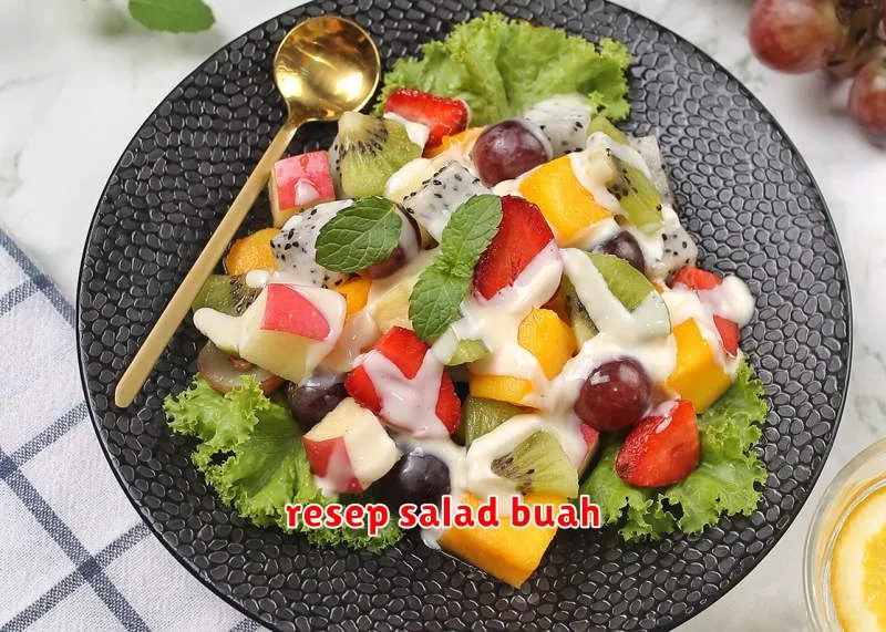 resep salad buah