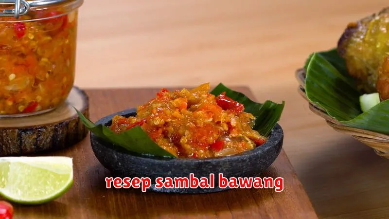 resep sambal bawang