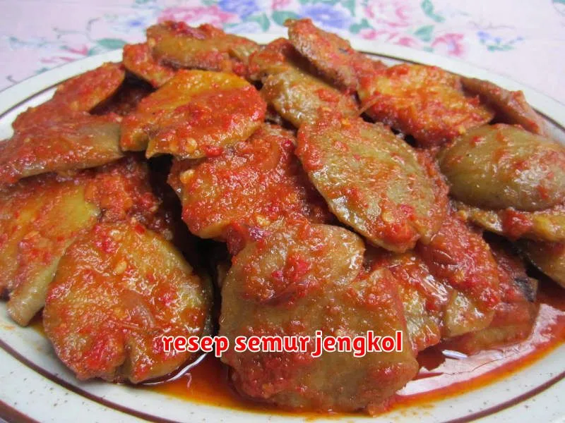 resep semur jengkol