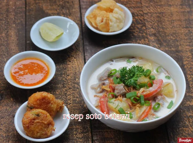 resep soto betawi