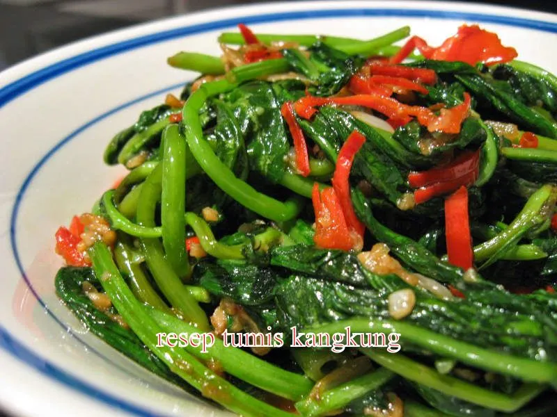 resep tumis kangkung