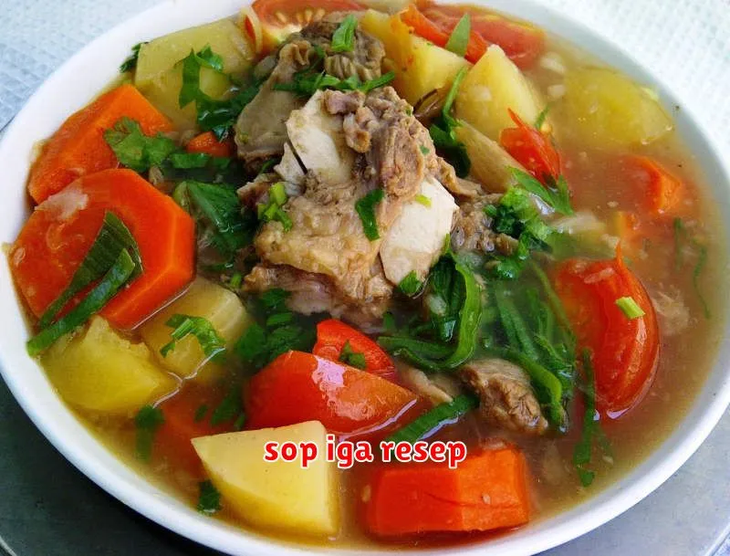 sop iga resep