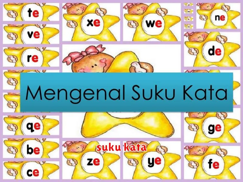 suku kata