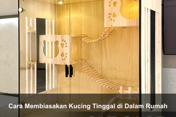 Cara Membiasakan Kucing Tinggal di Dalam Rumah