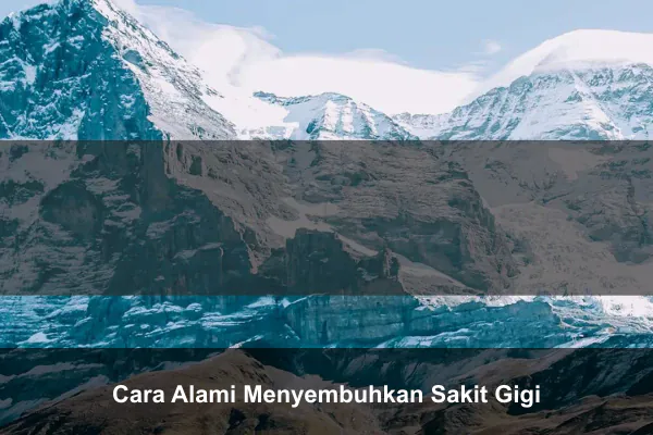 Cara Alami Menyembuhkan Sakit Gigi